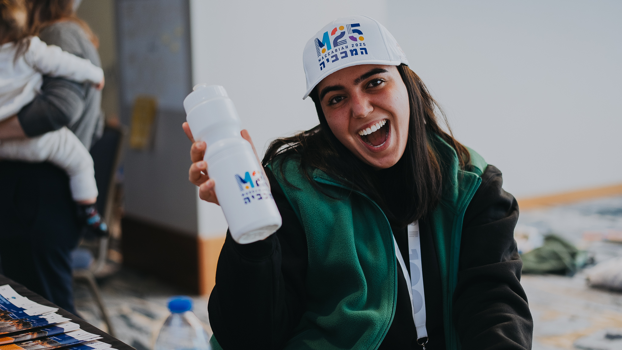 Group of people celebrating on stage