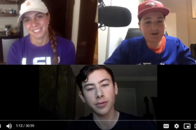 Group of people celebrating on stage