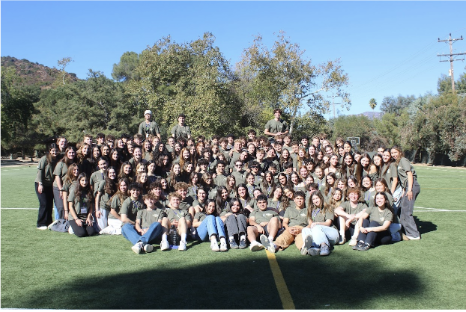Group of people celebrating on stage
