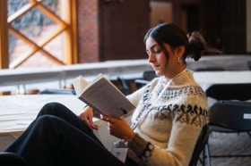 Group of people celebrating on stage