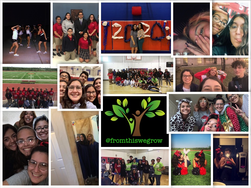 Group of people celebrating on stage