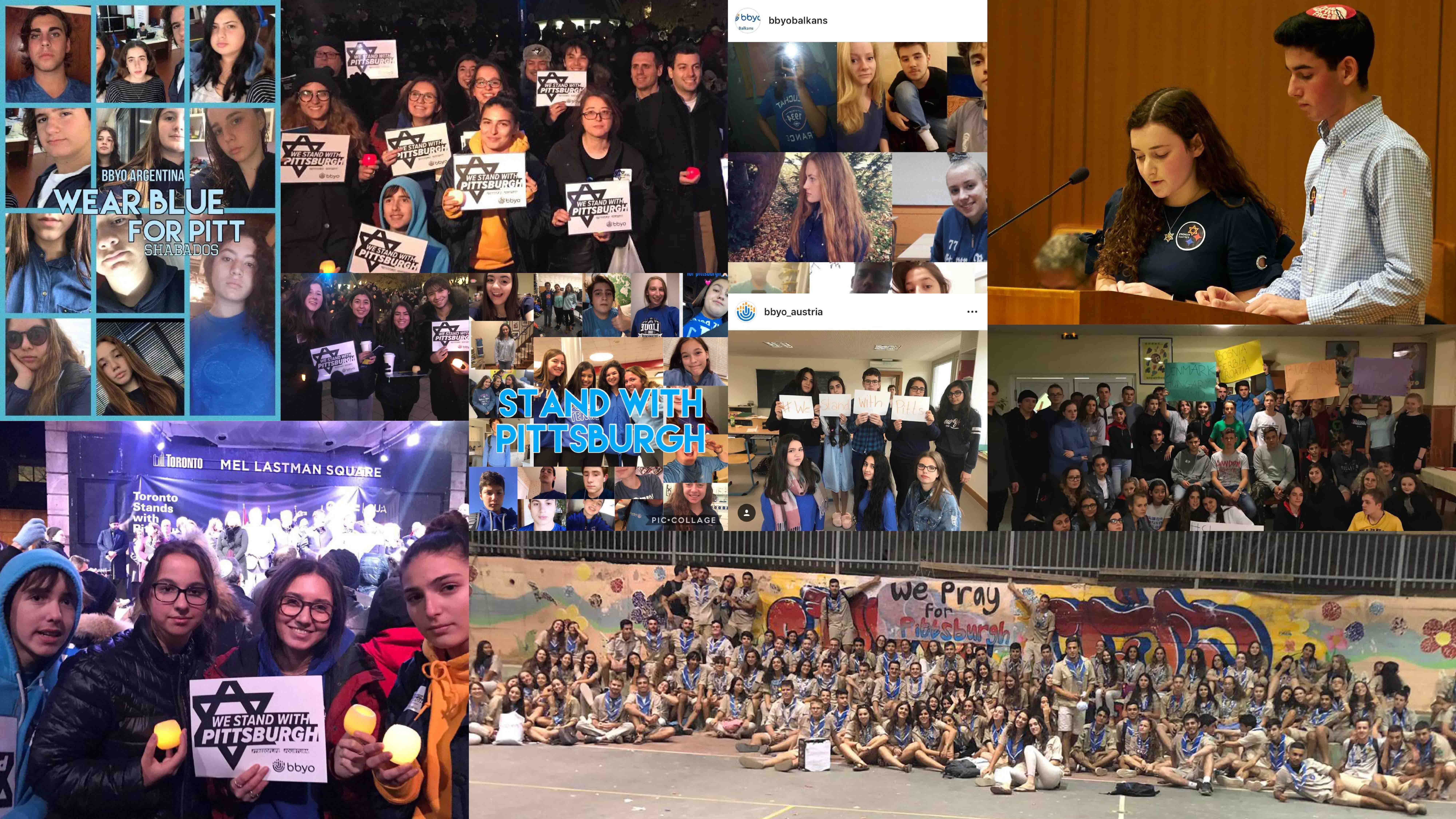 Group of people celebrating on stage