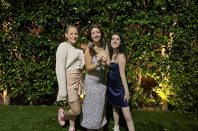 Group of people celebrating on stage