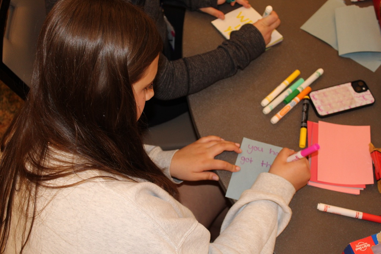 Group of people celebrating on stage