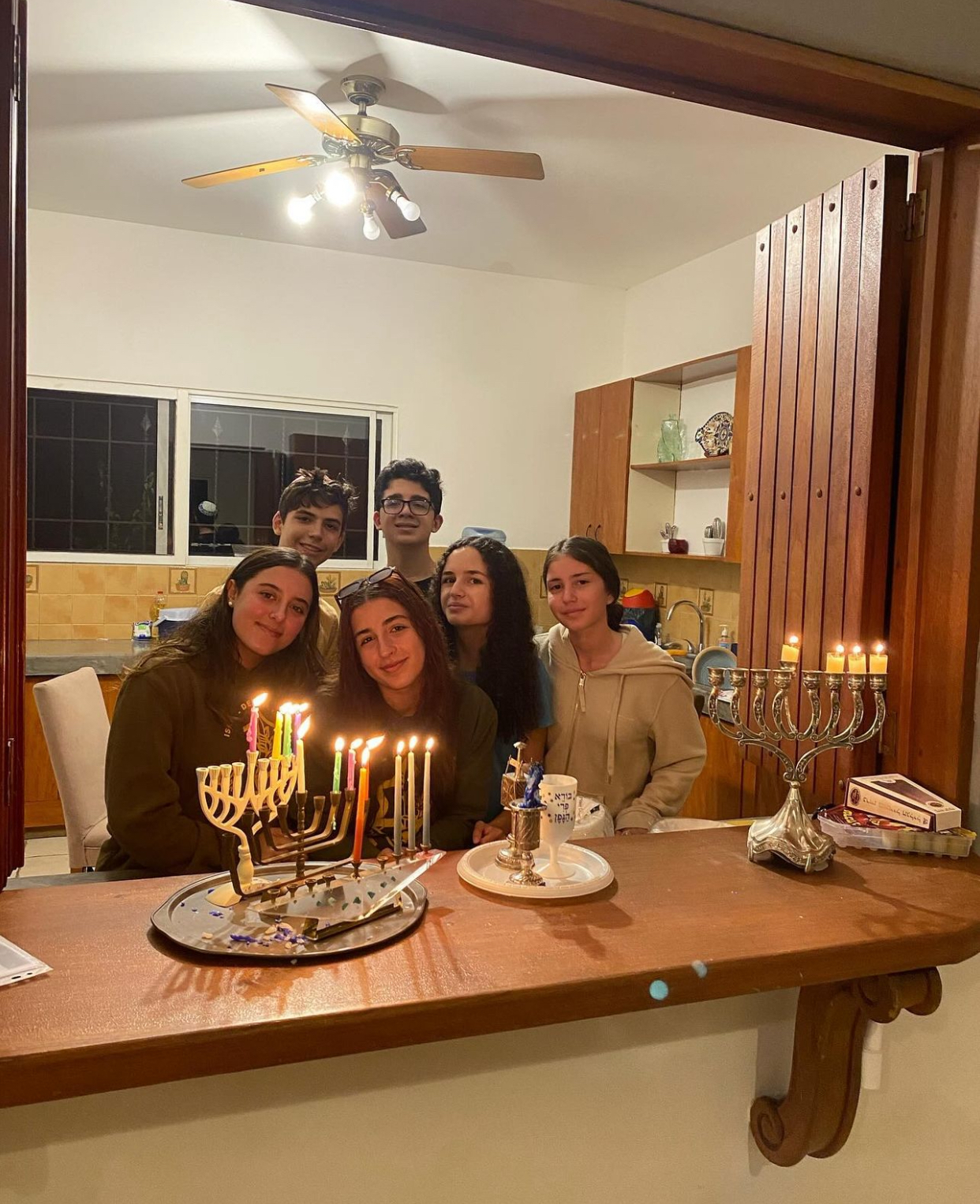 Group of people celebrating on stage