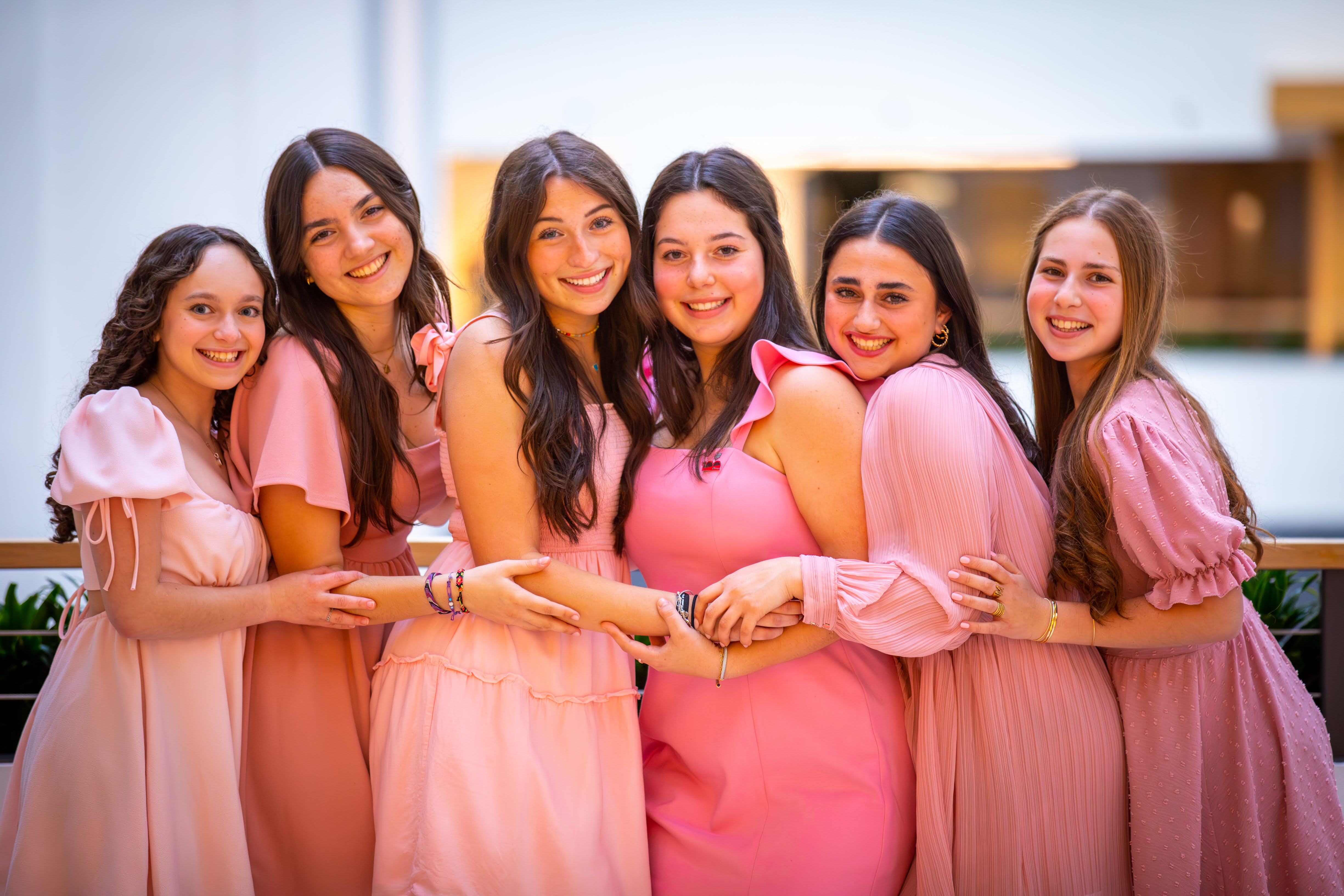 Group of people celebrating on stage