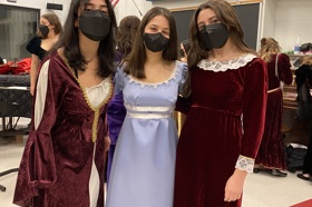 Group of people celebrating on stage