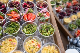 Group of people celebrating on stage
