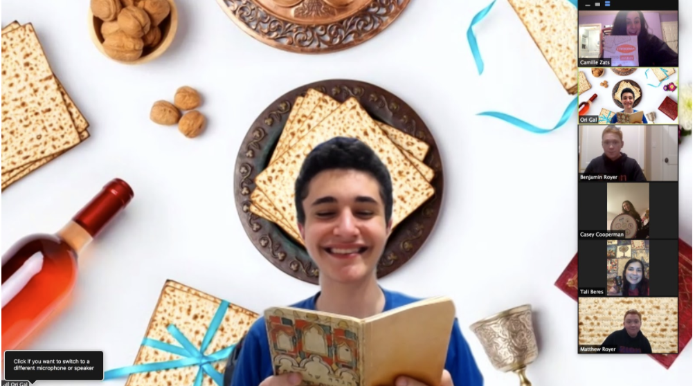 Group of people celebrating on stage