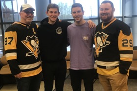 Group of people celebrating on stage
