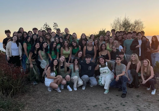 Group of people celebrating on stage