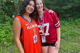 Group of people celebrating on stage