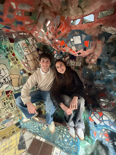 Group of people celebrating on stage