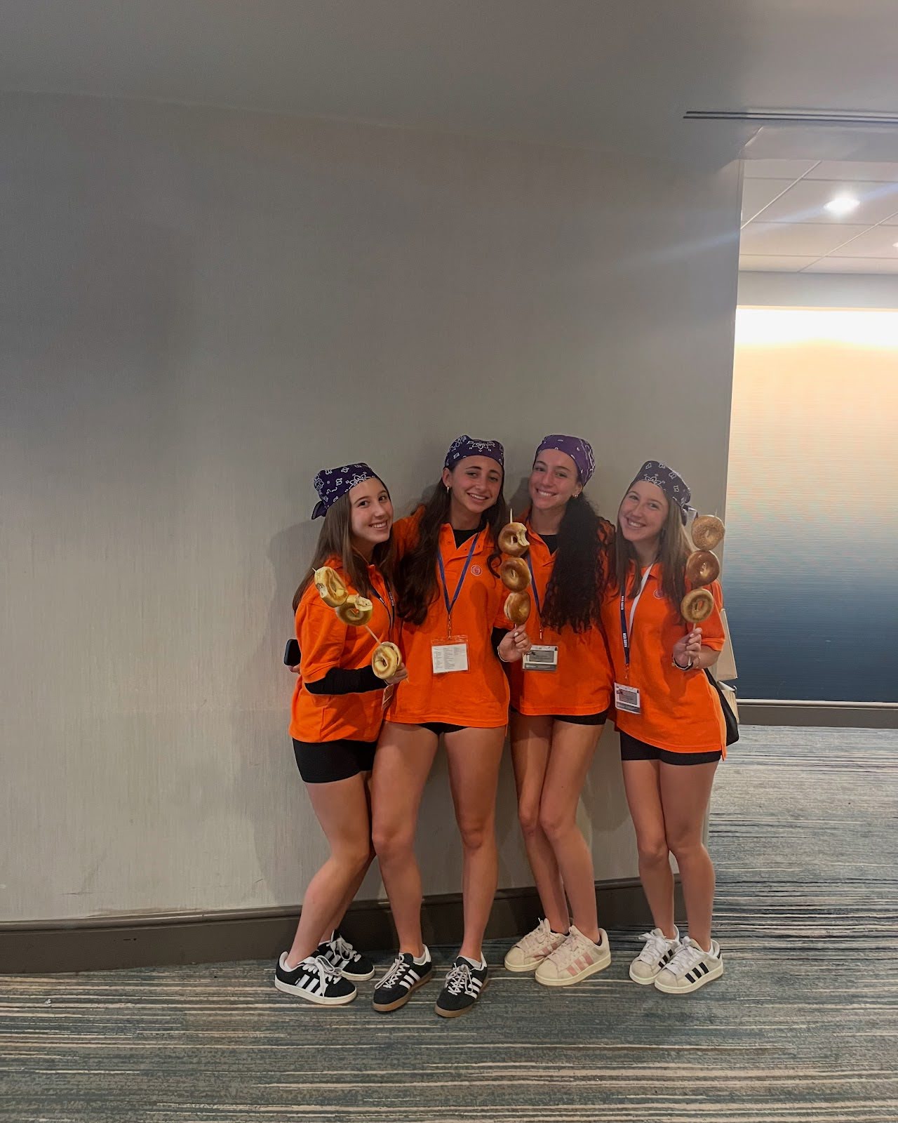 Group of people celebrating on stage