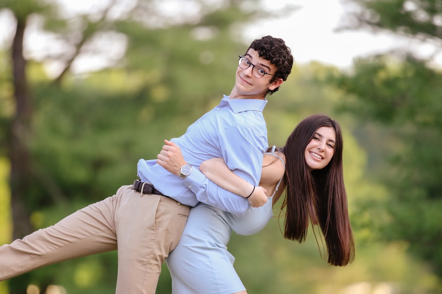 Group of people celebrating on stage