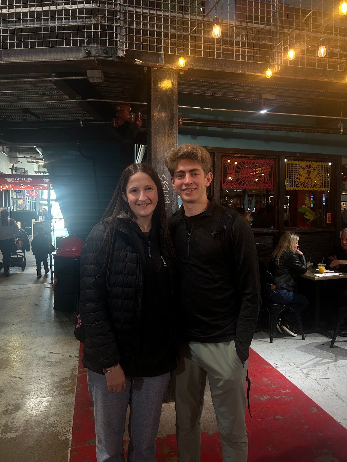 Group of people celebrating on stage