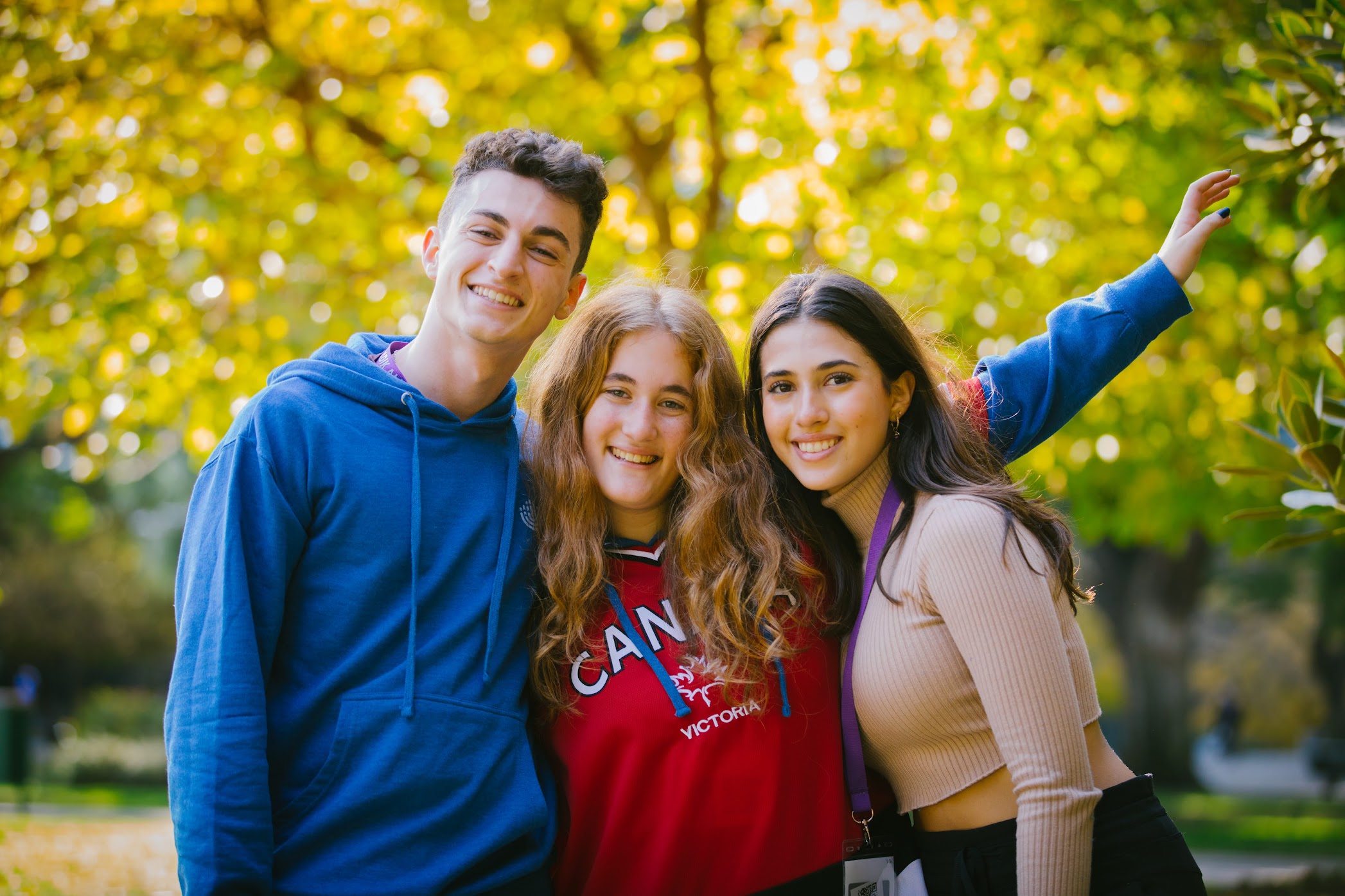 Group of people celebrating on stage