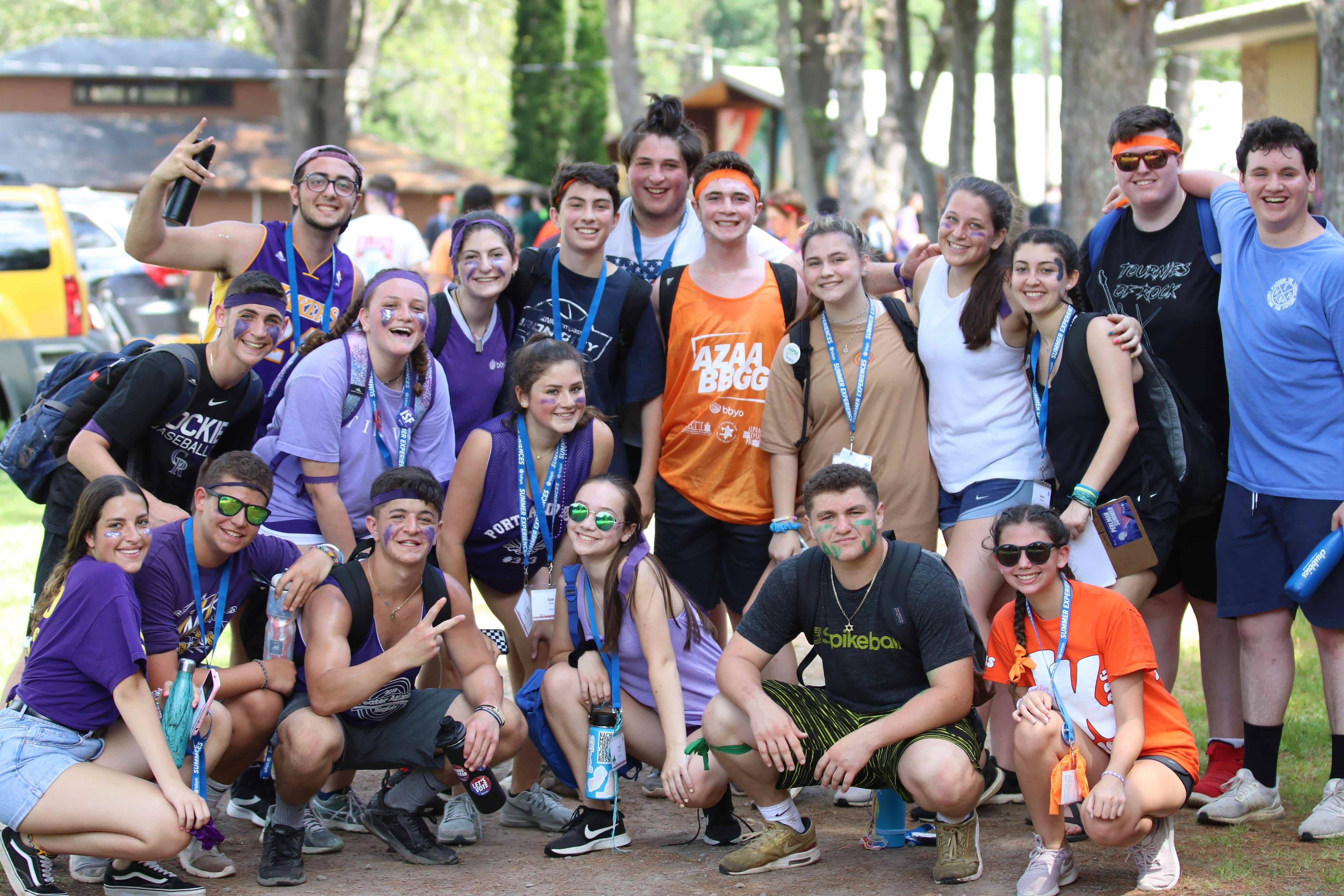 Group of people celebrating on stage