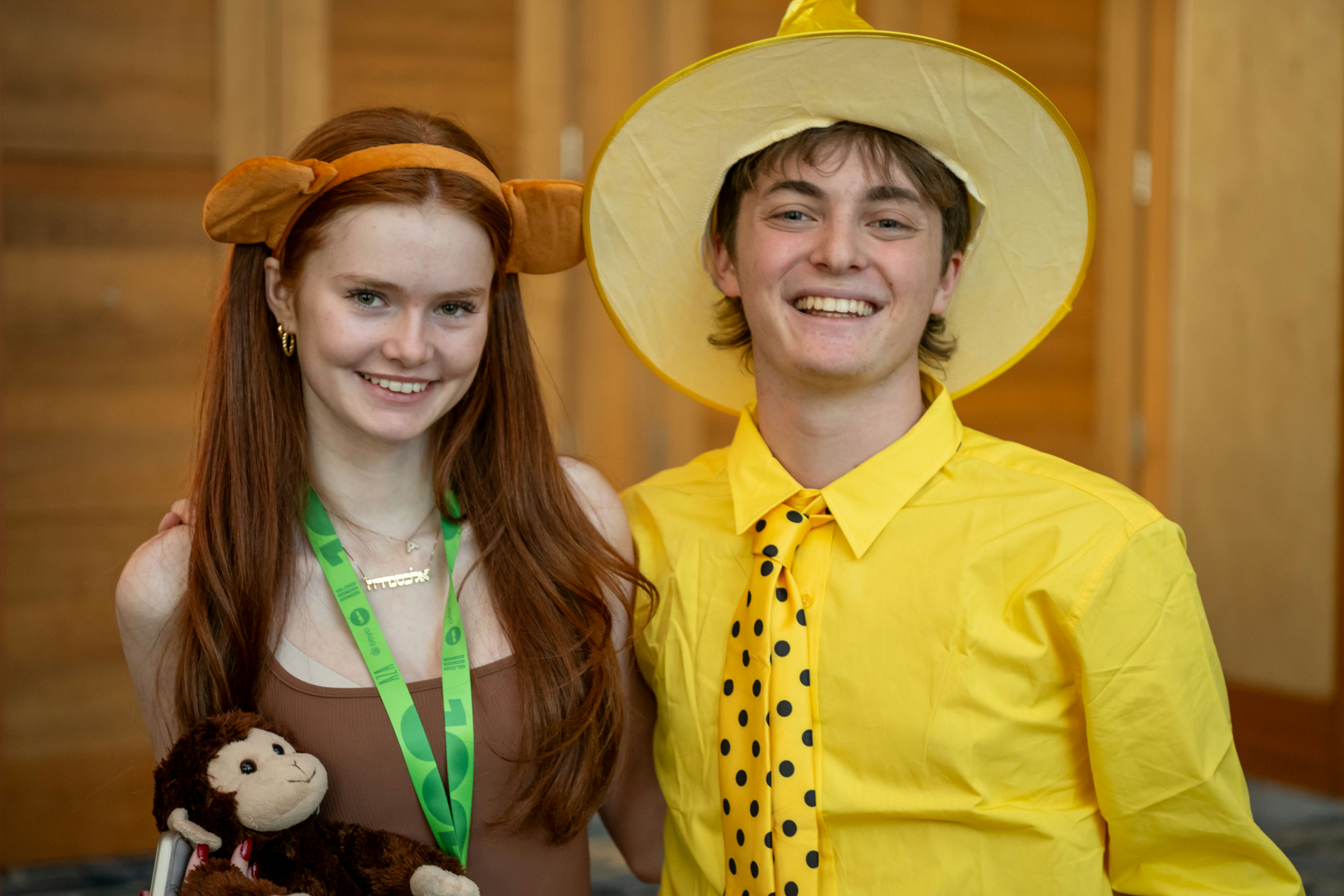 Group of people celebrating on stage
