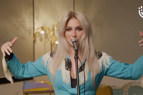 Group of people celebrating on stage