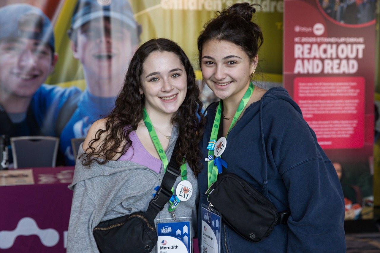 Group of people celebrating on stage
