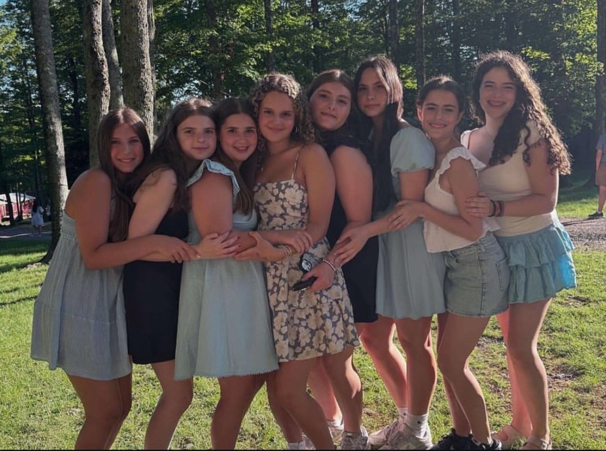 Group of people celebrating on stage