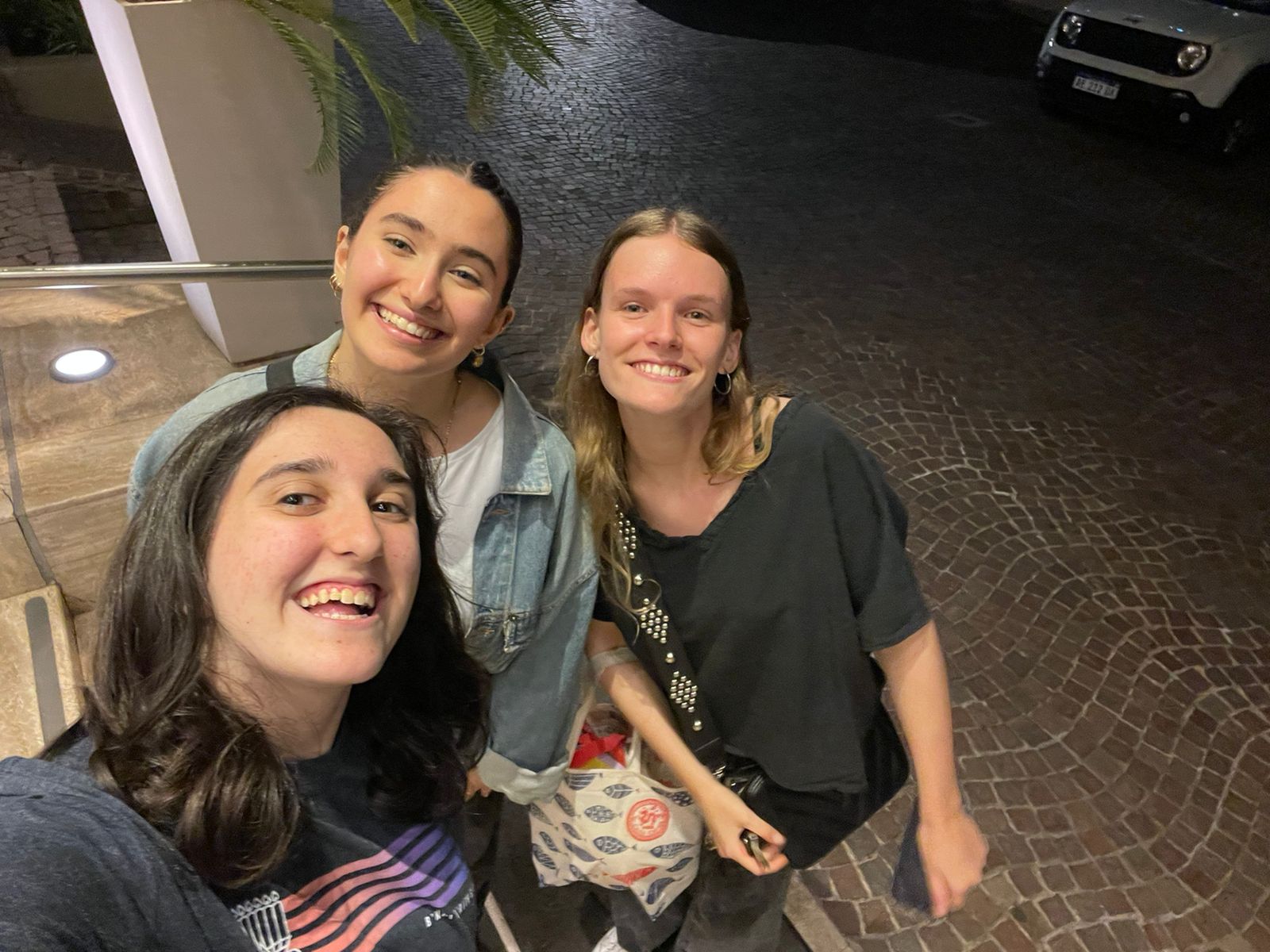 Group of people celebrating on stage