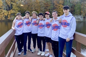 Group of people celebrating on stage