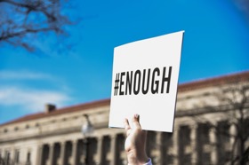 Group of people celebrating on stage