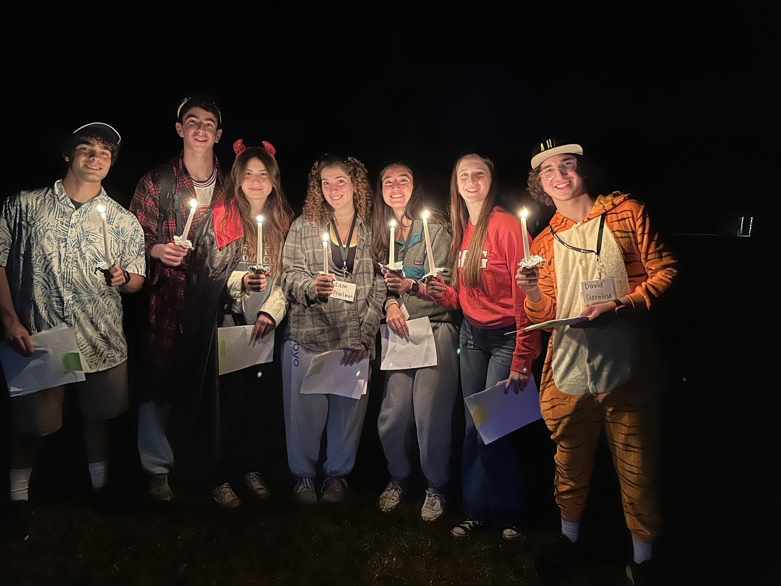 Group of people celebrating on stage