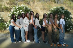 Group of people celebrating on stage