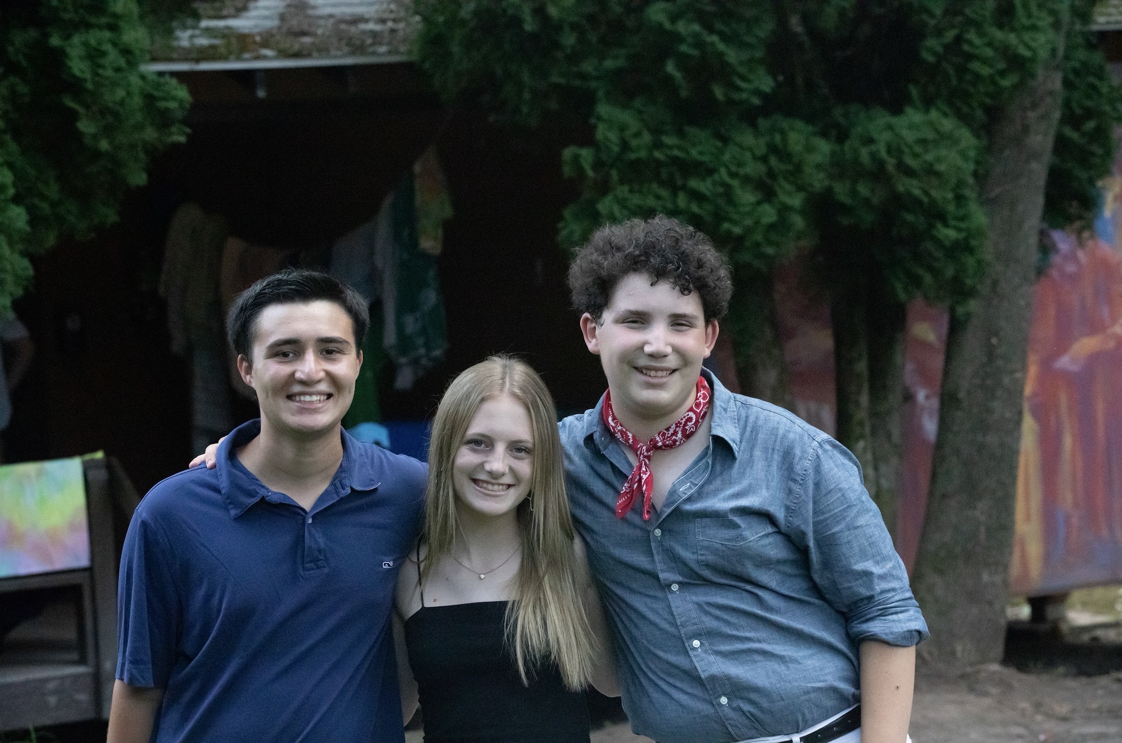 Group of people celebrating on stage