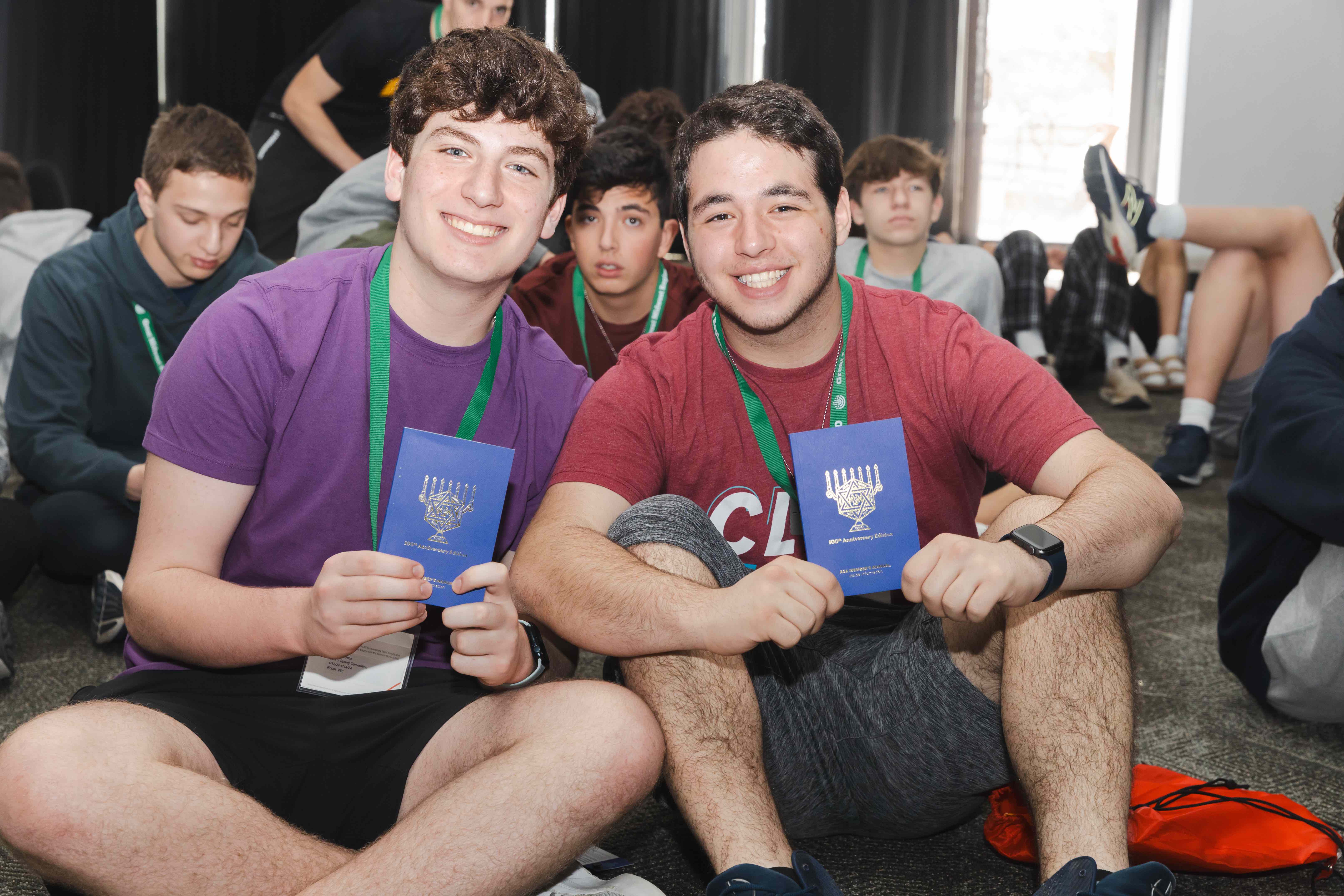 Group of people celebrating on stage