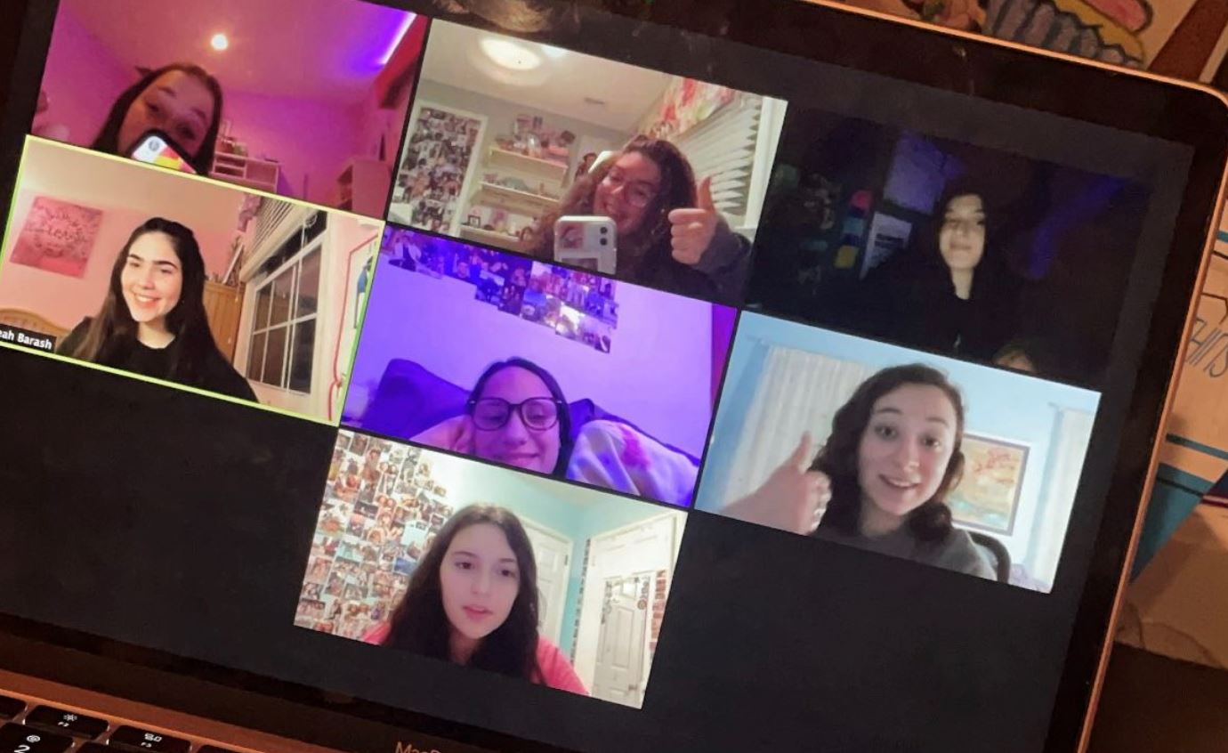 Group of people celebrating on stage