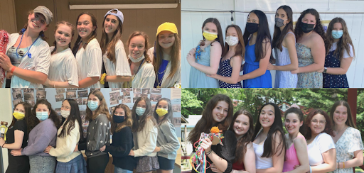 Group of people celebrating on stage